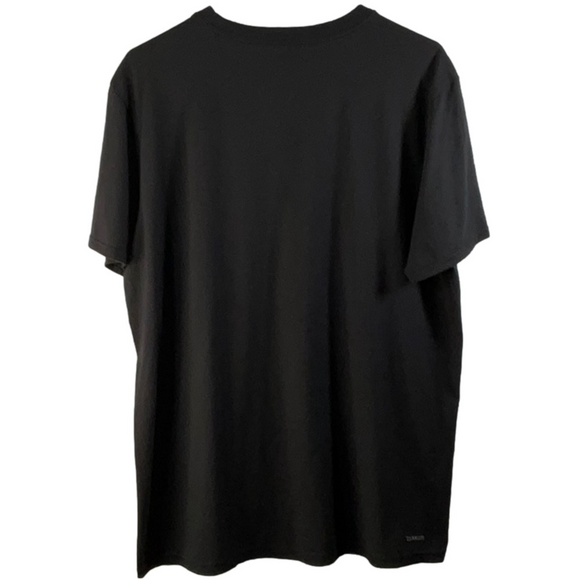 Black Adidas T-Shirt Size XL/TG - Picture 3 of 5